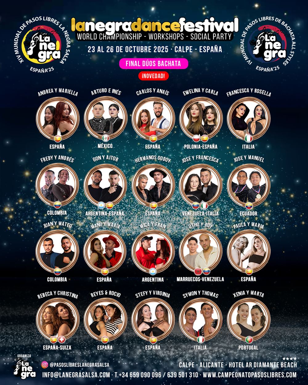 Dúos Bachata