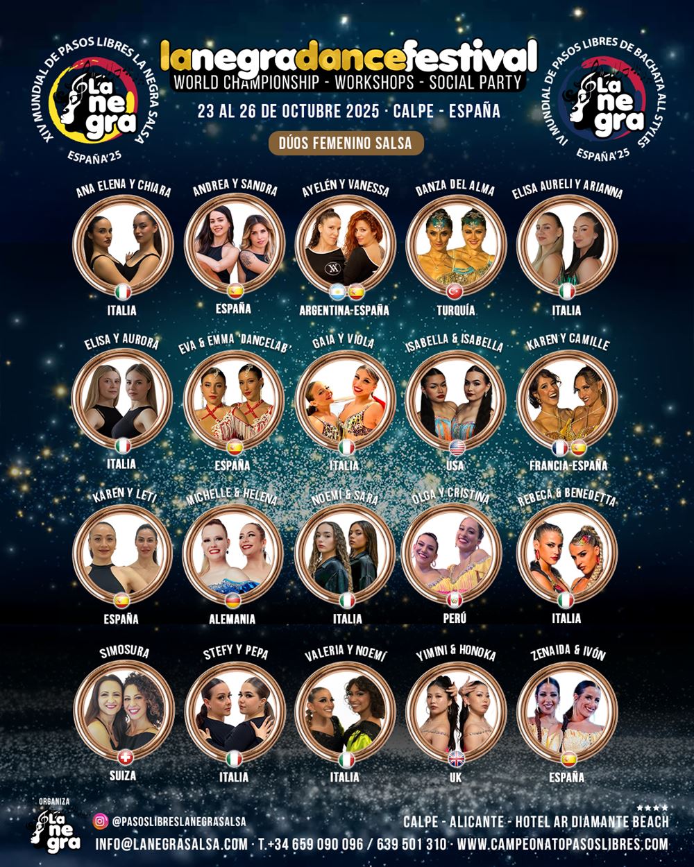 Dúos Femeninos Salsa
