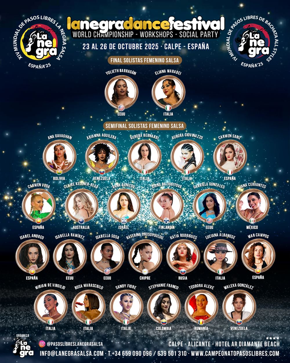 Solista femenino salsa (semi)