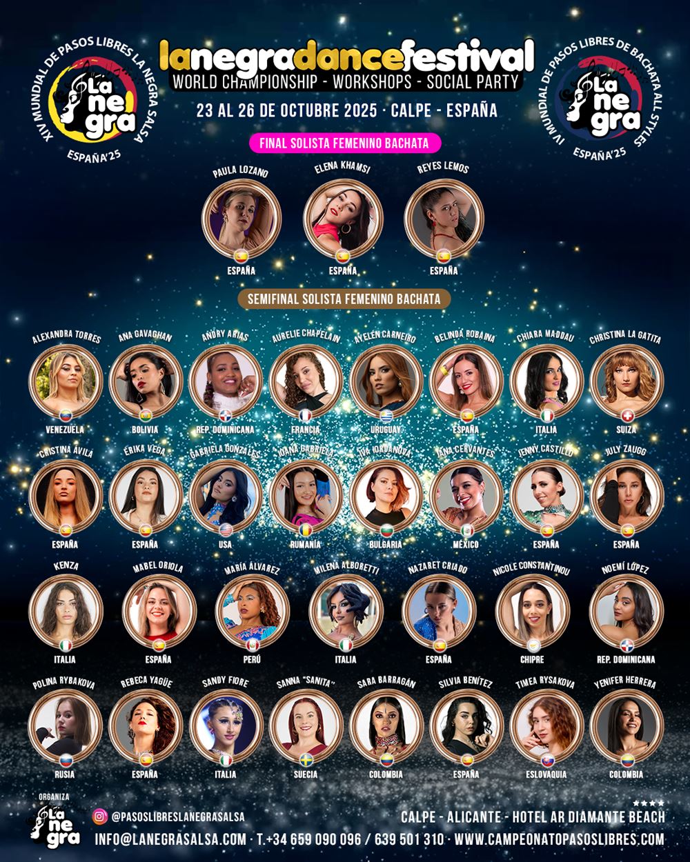 Solista Femenino Bachata
