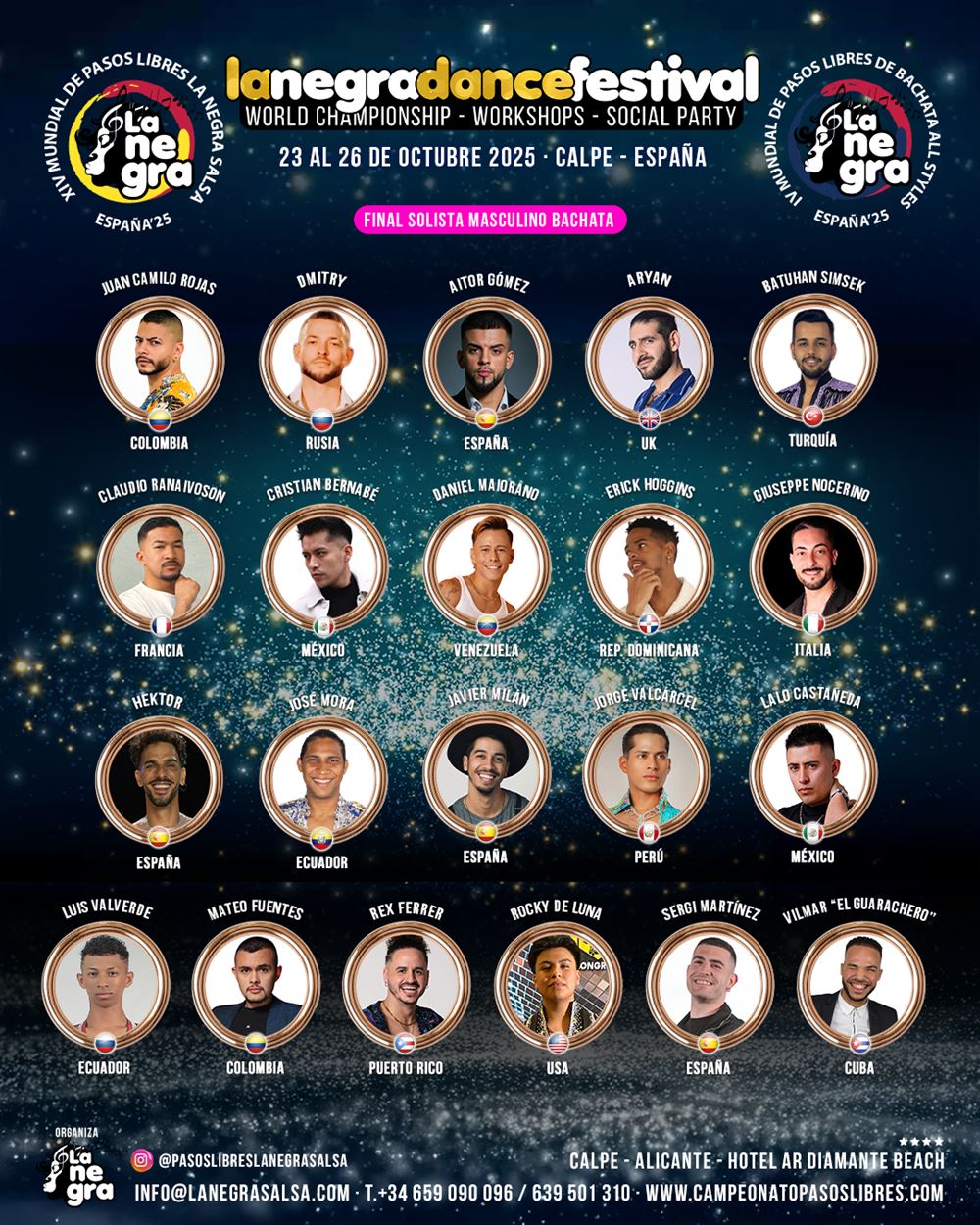 Solista Masculino Bachata